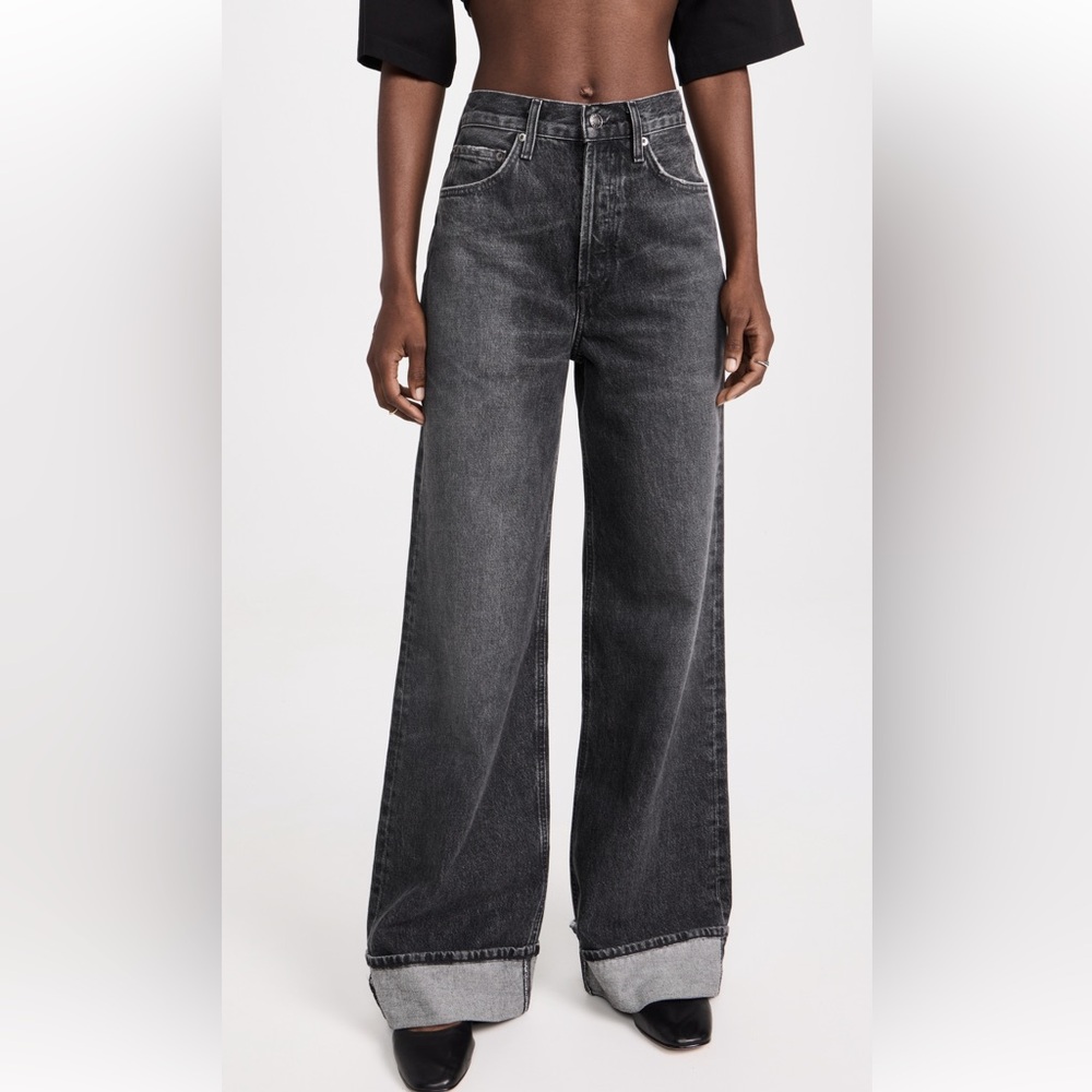 Agolde dame cuffed jeans size 25